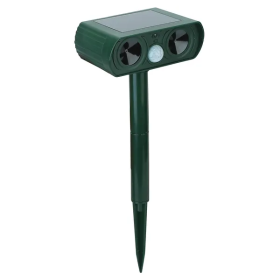 Ultrasonic Rodent Repellent, Solar Motion Sensor, Rodent Repellent IPX4 Waterproof, Suitable For Outdoor Use In Farms, Gardens, Courtyards, Drivi (Color: Green)